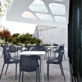 Outdoor Dining Chair - Black