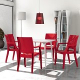 Arthur Polycarbonate Modern Dining Chair