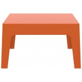 Box Resin Outdoor Center Table - Orange