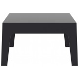 Box Resin Outdoor Center Table - Black