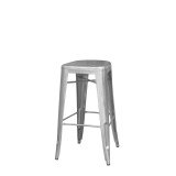Fremont Bar Stool - Silver