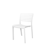 Savannah Side Chair - White - Angled