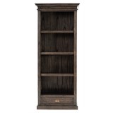 NovaSolo Halifax Mindi Wood Bookcase with 1 Drawer