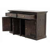 NovaSolo Halifax Mindi Mahogany Wood Classic Buffet