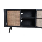 Nova Solo Nordic Rattan TV Dresser - 4 Doors