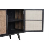 Nova Solo Nordic Rattan TV Dresser - 4 Doors