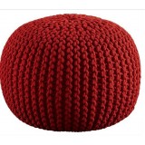 Aron Living Pouf Round Ottoman