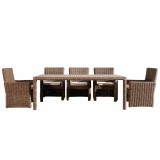 Sunset West Coronado Dining Chair With Cushions - Set in White BG