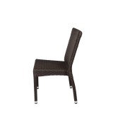 Sierra Dining Side Chair - Espresso - Side