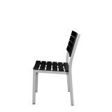 Vienna Dining Side Chair - Black - Side