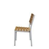 Vienna Dining Side Chair - Teak - Side