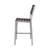 Vienna Bar Side Chair - Gray - Side
