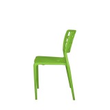 Phoenix Side Chair - Green - Side