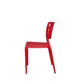 Phoenix Side Chair - Red - Side