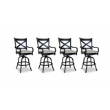 Monterey Barstool With Cushions - Front (set of 4)