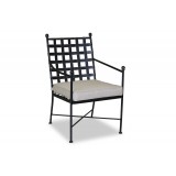Provence Dining Chair With Cushions - Front View