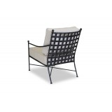 Provence Aluminum Club Chair With Cushions - Back