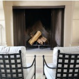 Provence Aluminum Club Chair With Cushions - Lifestyle