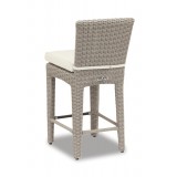Manhattan Wicker Counter Stool - Back