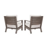 Laguna Club Chair With Cushions - Back
