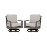 Laguna Aluminum Swivel Club Rocker With Cushions