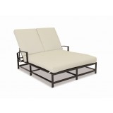 La Jolla Aluminum Double Chaise - With Cushion