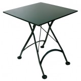French Café Bistro Folding Table - Green