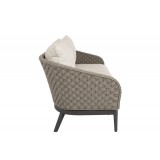 Sunset West Marbella Sofa With Cushions in Echo Ash - Side