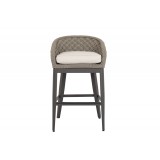 Marbella Barstool W/cushions In Echo Ash - Front