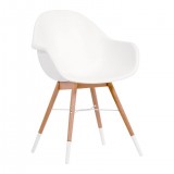Amazonia Charlotte 4 Piece Teak Patio Armchair Se