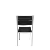 Vienna Dining Side Chair - Black - Back