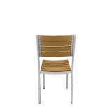 Vienna Dining Side Chair - Teak - Back