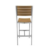 Vienna Bar Side Chair - Teak - Back