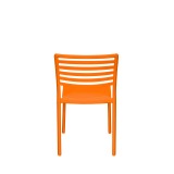 Savannah Side Chair - Orange - Back