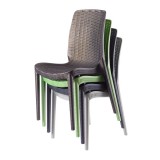 Rue Stack-able Rattan Dinning Chair - Stackable