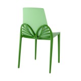 Papillon Stylish Dinning Chair - Mint - Back Angled