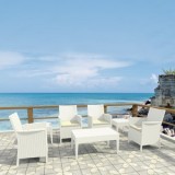 California Wickerlook Casual Seating Set 7 Piece