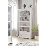 Provence Bookcase With Two Drawers - Lifestyle