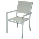 Infinita PURE Dining Armchair White - Silo