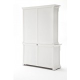 Large Hutch Cabinet, Bookcase Or Buffet - Back