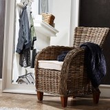 Wickerworks Set Of 2 Baroness Lounge Armchair With Cushions