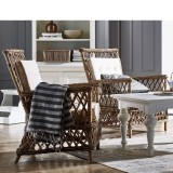 Marquis Lounge Armchairs With Cushions - Side Angle