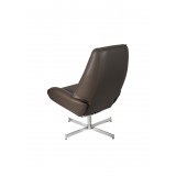 Roma Chair In Yeti Fabric - Angled Back