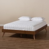 Baxton Studio Lissette Wood Platform Bed Frame
