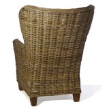 Nova Solo Wickerworks Natural Rattan King Chair