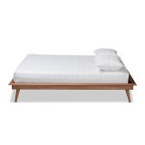 Baxton Studio Karine Wood Platform Bed Frame