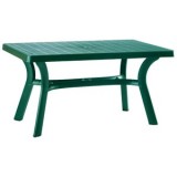 Sunrise Resin Rectangle Table 55 inch Green
