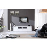 B-Modern Composer TV Stand - White Head on