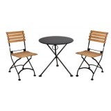 5504T-BK Chairs and 4142S-BK Coffee Table