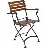 French Café Bistro Folding Armchair